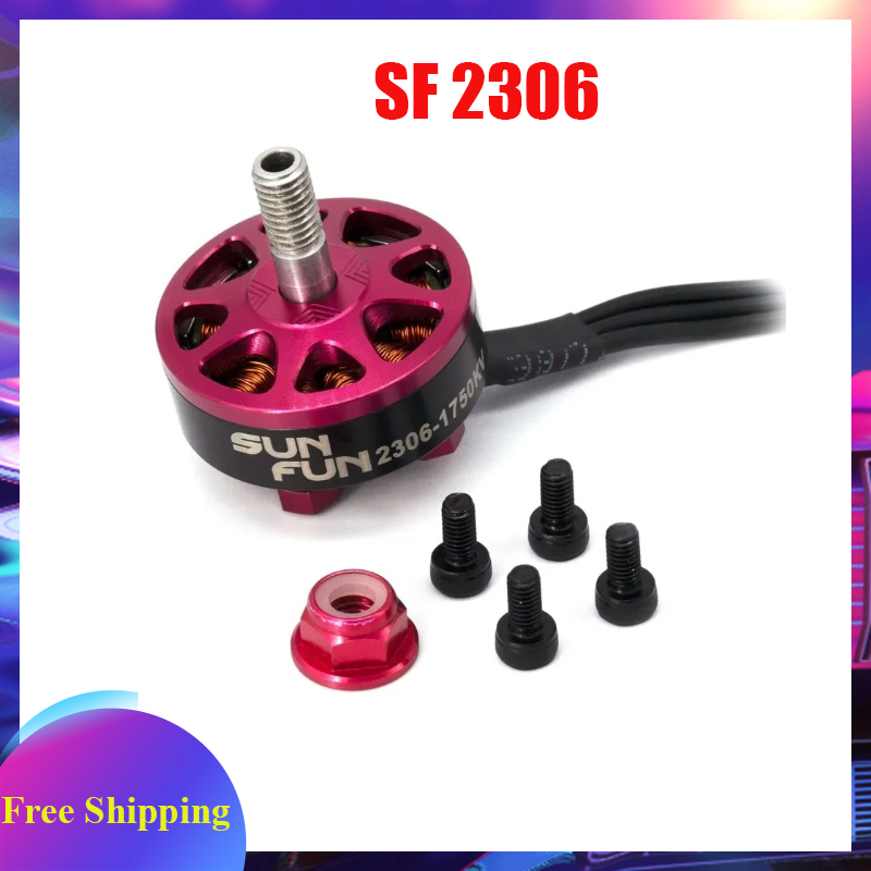 Drone Vs Rc Airplane - SUN FUN 2306 1750/2500KV 4-6S CW-Gewinde