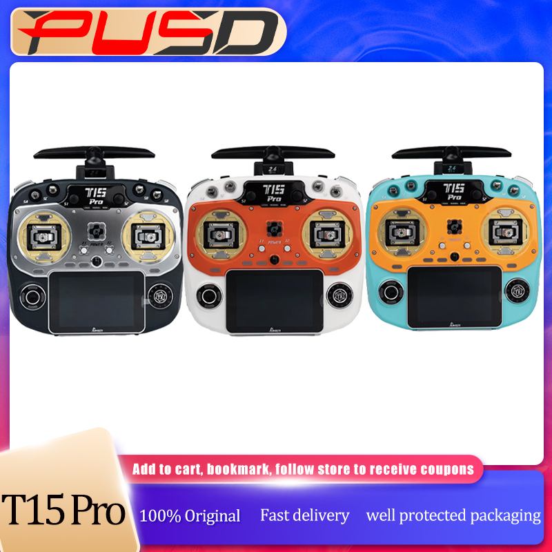 Drone Rc Pro - Fernsteuerung T15 Pro 2,4 GHz HALL-Gimbal-Sensor
