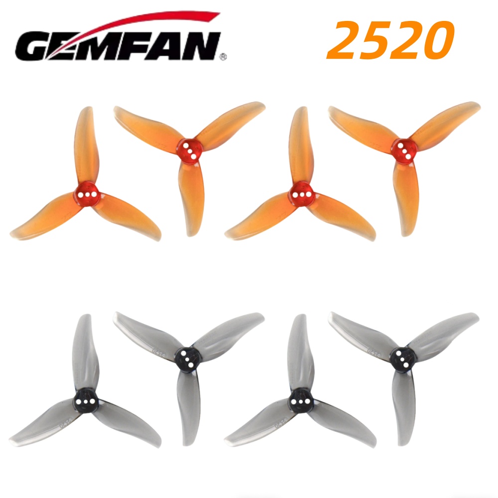 Analog Fpv Transmitter - 4 Paar Gemfan Hurricane 2520 2,5X2X3