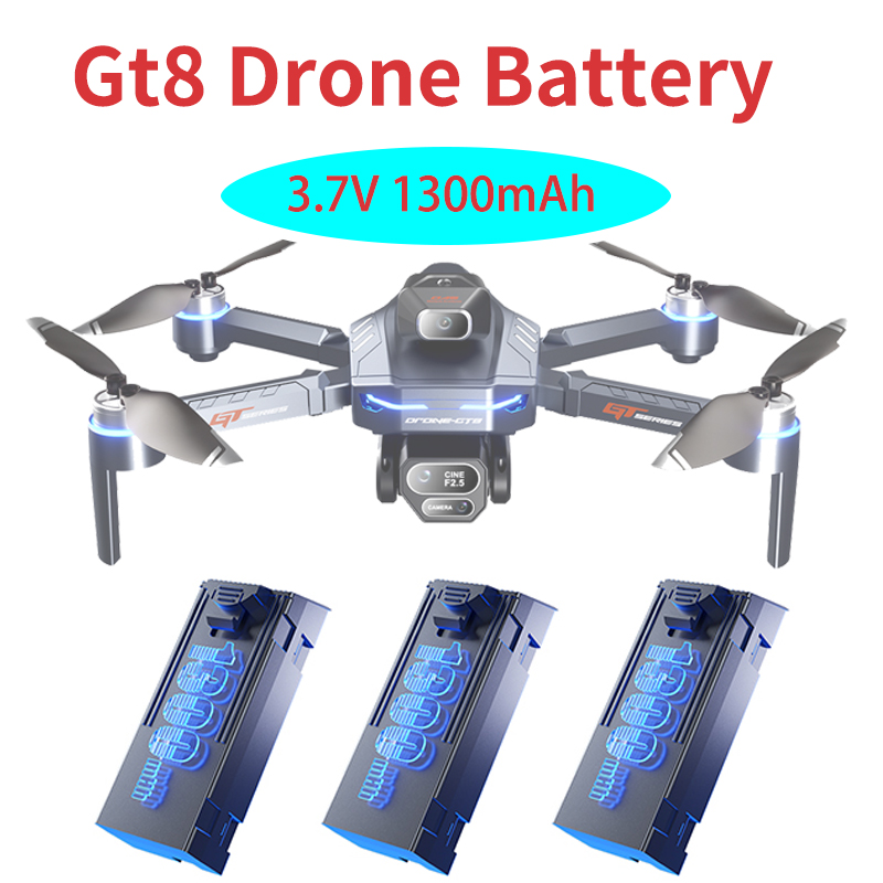 Drone Gt8 Rc - Original 3,7 V 1300 mAh GT8