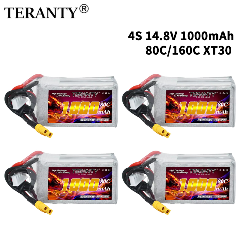 Drone Rc Link - TERANTY 4S 1000mAh 14,8V 80C/160C Lipo-Akku