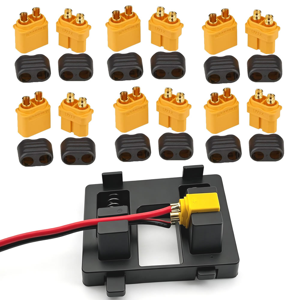 Drone Rc Link - XT60-Steckverbinder mit Gehäuse, Weiblich/Männlich XT60-Stecker mit