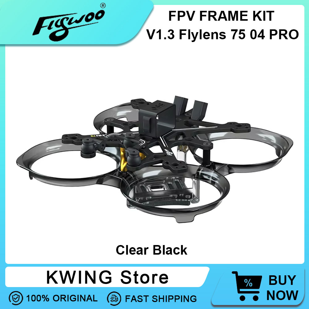 Quadcopter Frame - Flywoo Flylens 75 Frame Kit 1,6