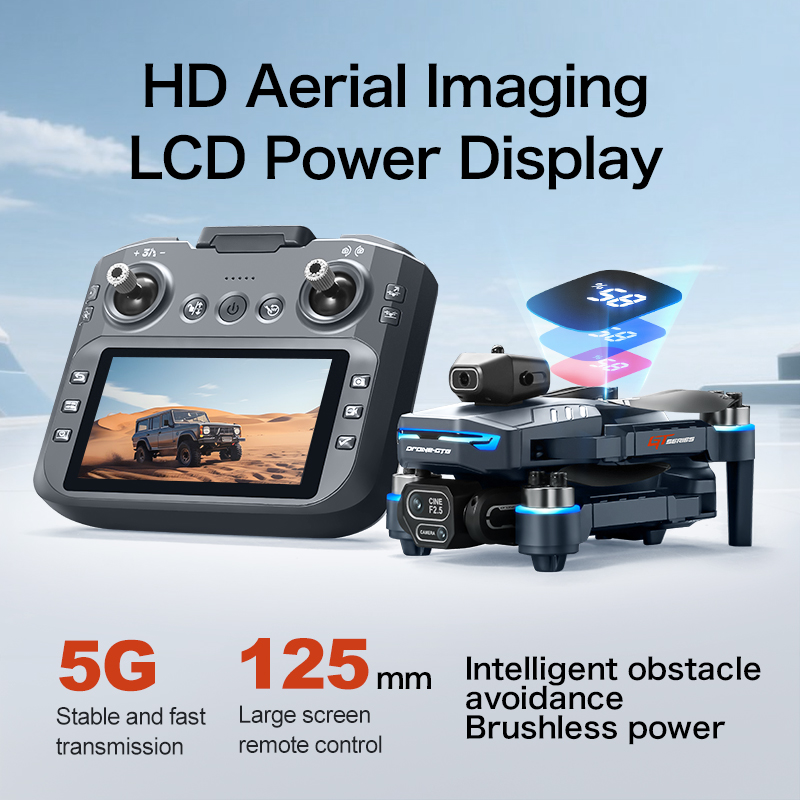 Drone Gt8 Rc - Brandneue 2026 Quadcopter RC-Drohne mit Optischer
