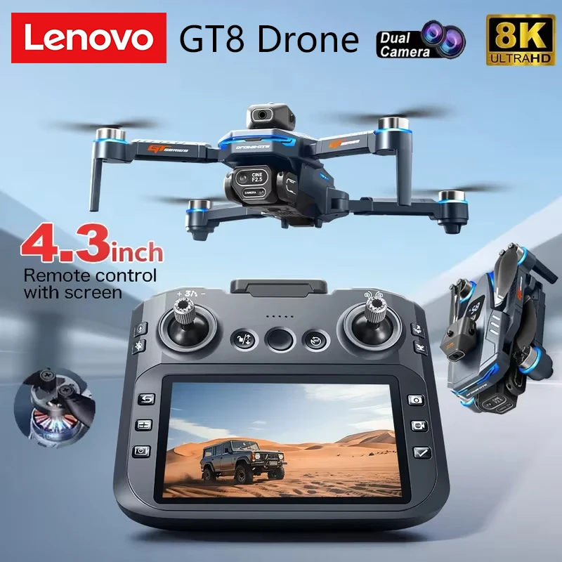 Drone Gt8 Rc - Lenovo GT8 Drohne 8K Professionelle Dual-Kamera