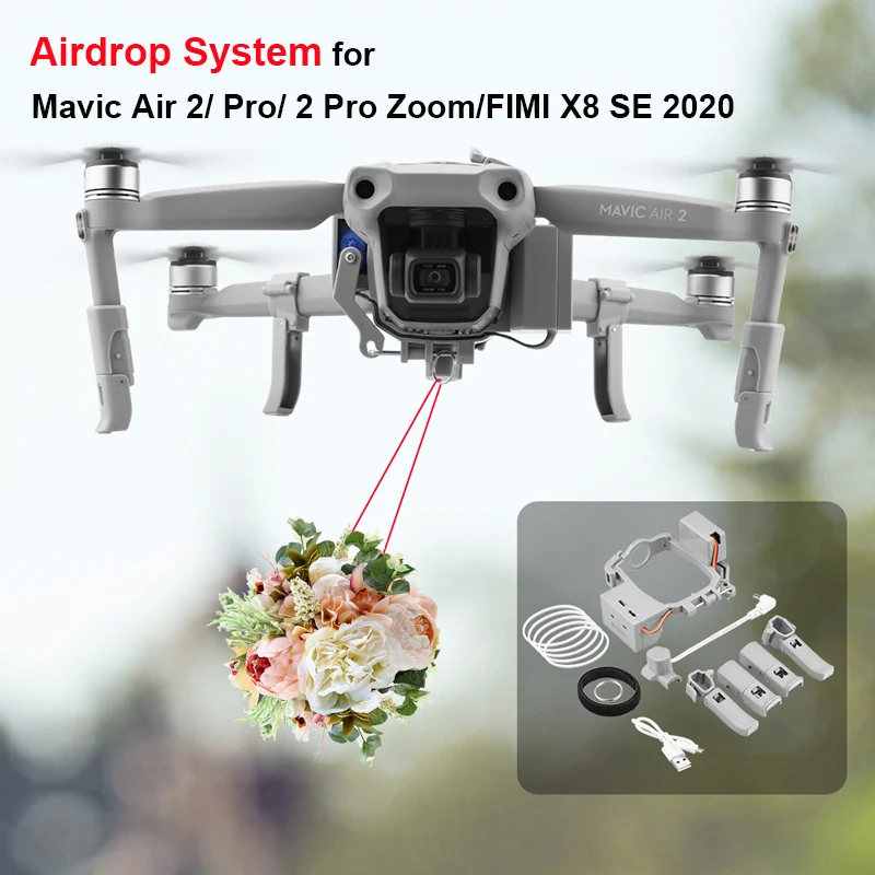 Drone Dji Rc Pro - Airdrop-System für DJI Mavic Air 2/2S/3/2