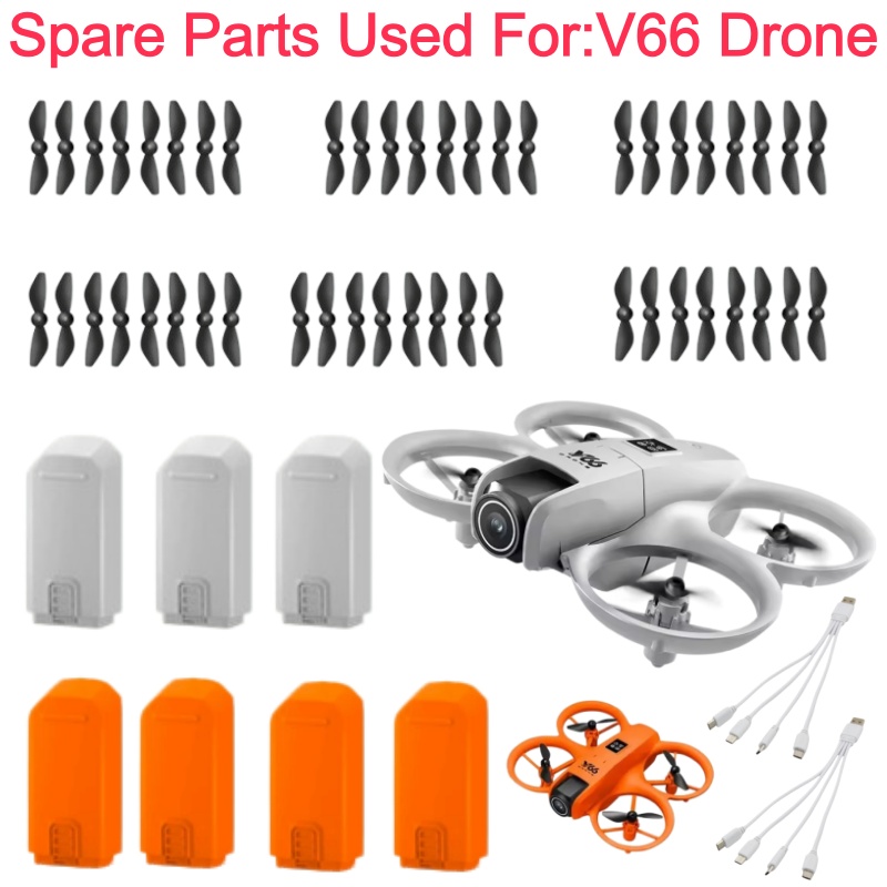Drone Smart Rc - V66 Smart Hindernisvermeidungs-RC-Drohne Quadcopter Ersatzteile Zubehör