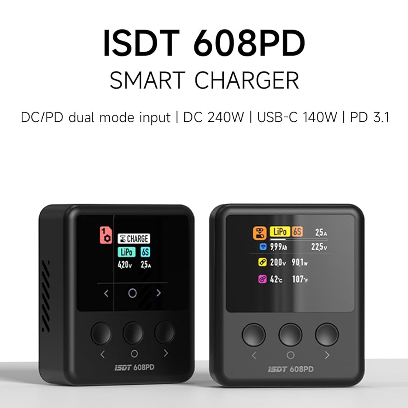 Lipo Battery Charger - ISDT 608PD Smart Balance Ladegerät Entlader