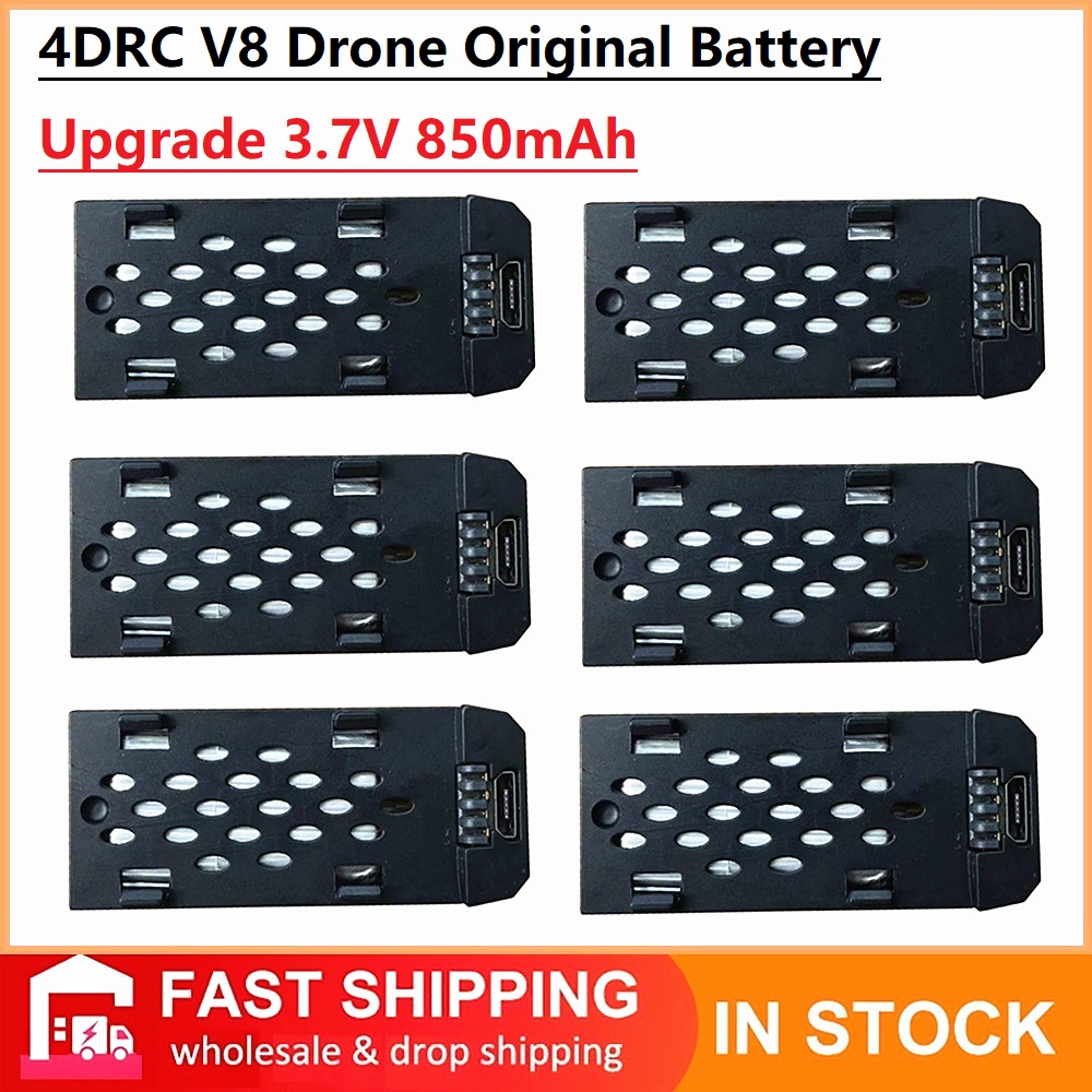 Analog Fpv Transmitter - 4DRC V8 Drone Original Batterie 3,7