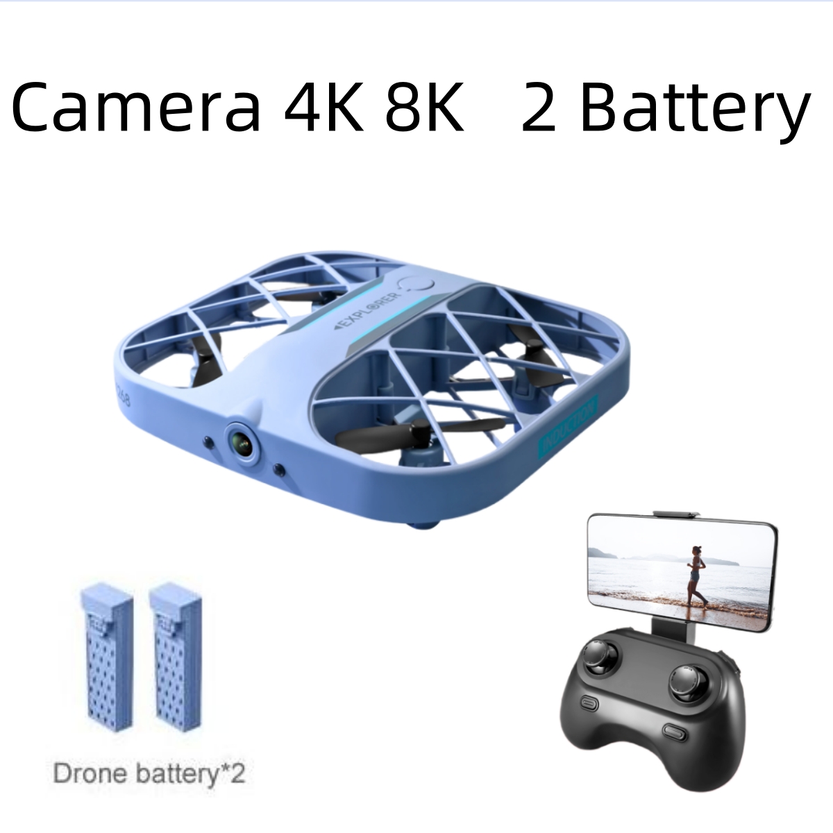 Drone Rc Camera - JJRC H107 FPV RC-Drohne mit 2