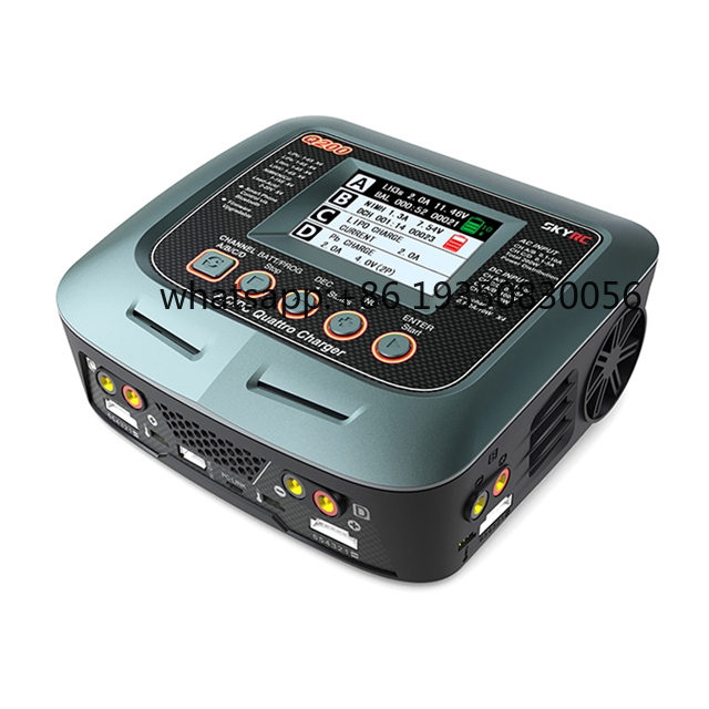 Lipo Battery Charger - SkyRC Q200 QUATTRO AC/DC 2X100W 2X50W