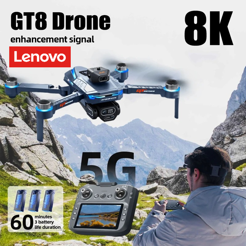 Drone Gt8 Rc - Lenovo GT8 Drohne 8K Professionelle 4K