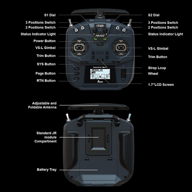 Jumper T12 MAX Radio Controlle – Drone Vs Rc Airplane Bewertung und Preis