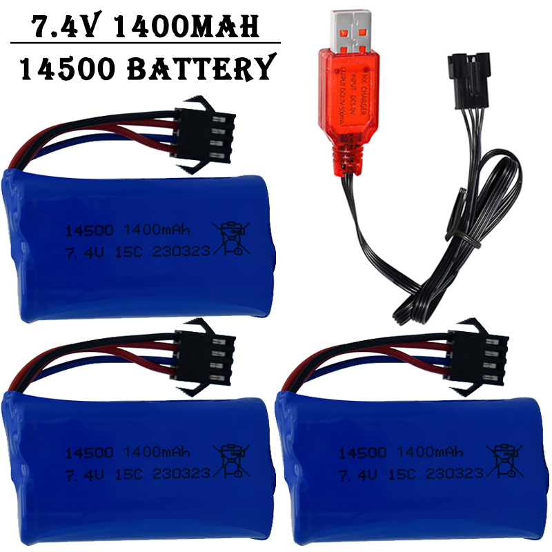 7,4V 1400mAh 14500 Lithium-Ion – Lipo Battery Charger Bewertung und Preis