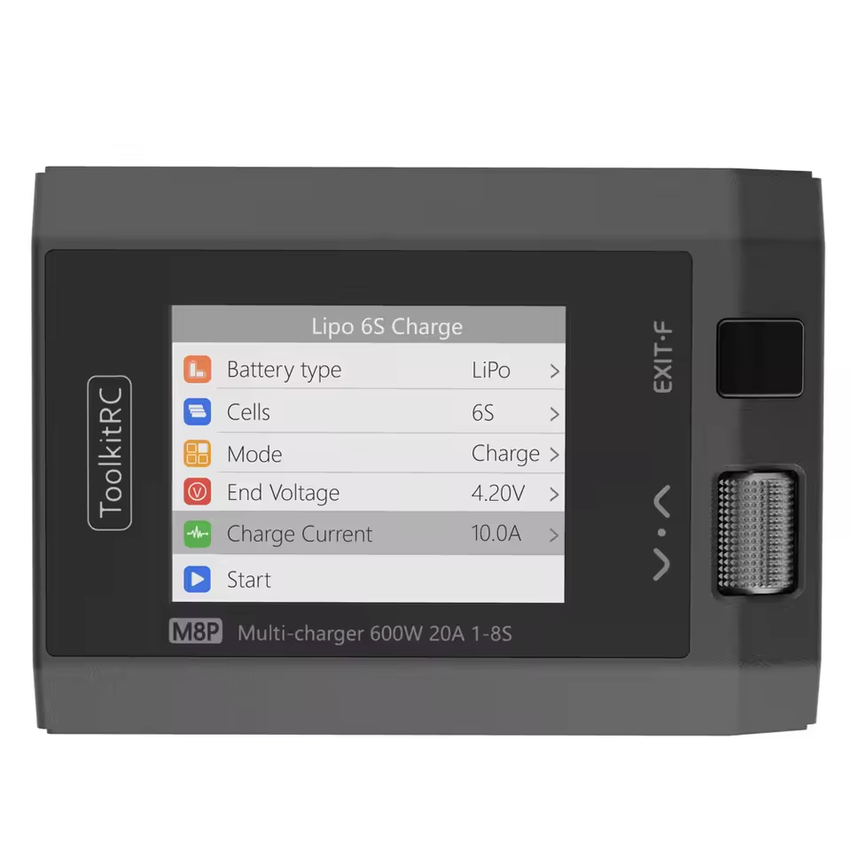 ToolkitRC M8P M8S Verbesserte  – Lipo Battery Charger Bewertung und Preis