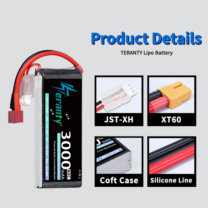 TERANTY 2S 3000mAh Lipo-Akku 7 – Drone Rc Link Bewertung und Preis