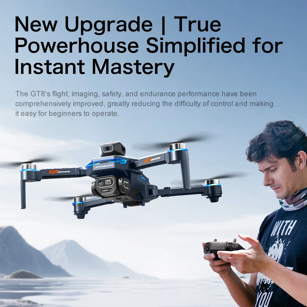 Lenovo GT8 RC Drohne GPS 8K HD – Drone Gt8 Rc Bewertung und Preis