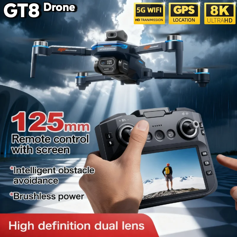HEIßER Für LSRC GT8 Drone 4K P – Drone Gt8 Rc Bewertung und Preis