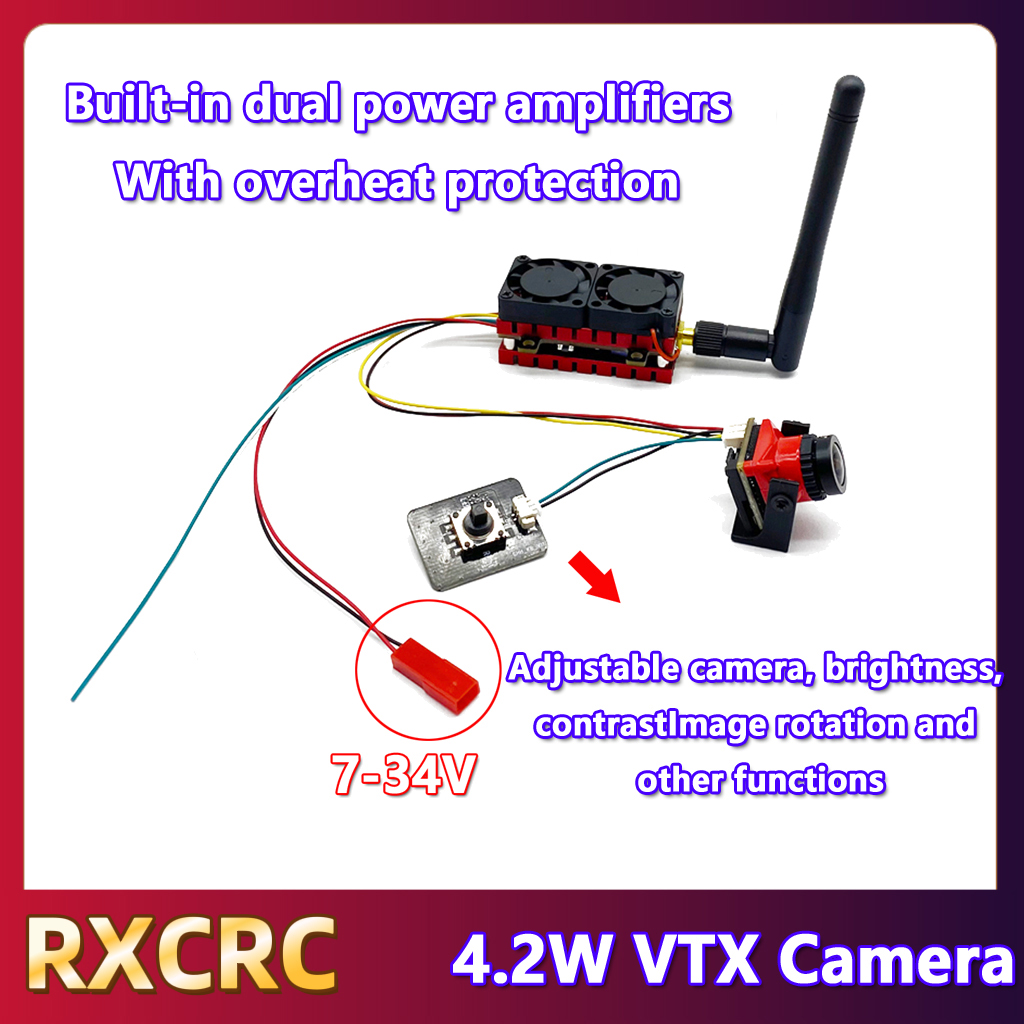 RXCRC 5,8G 48CH 4,2W High Powe – Analog Fpv Transmitter Bewertung und Preis