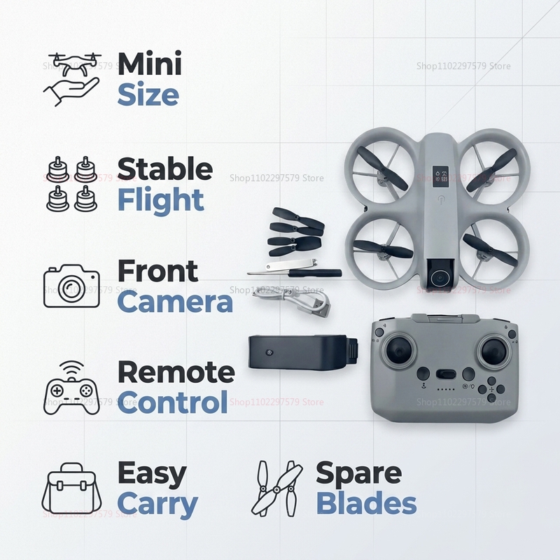 Mini-Drohne mit 8K HD-Kamera F – Drone Without Rc Bewertung und Preis