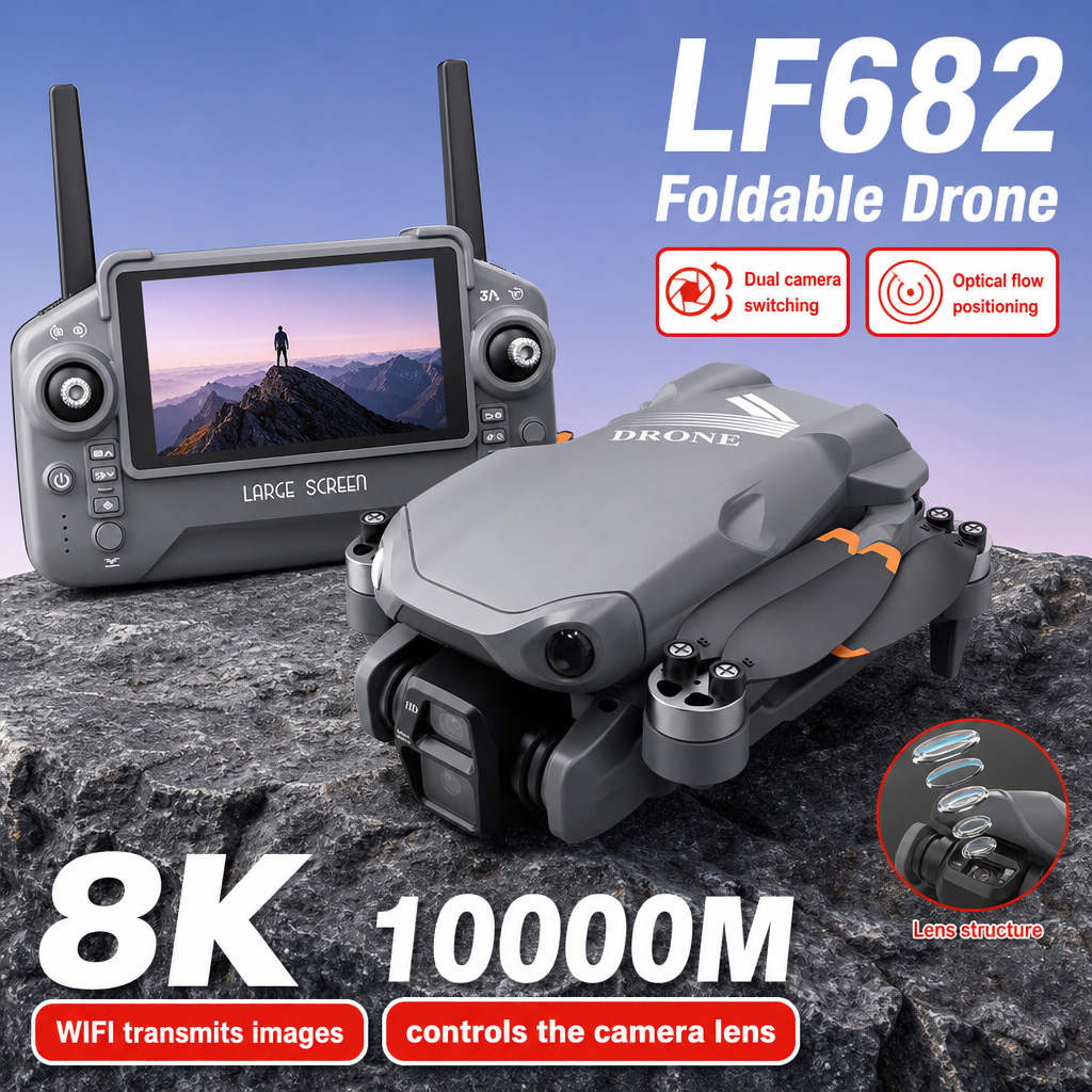 Luftbild-Drohne LF682 mit 8K H – Drone Dji Rc Pro Bewertung und Preis