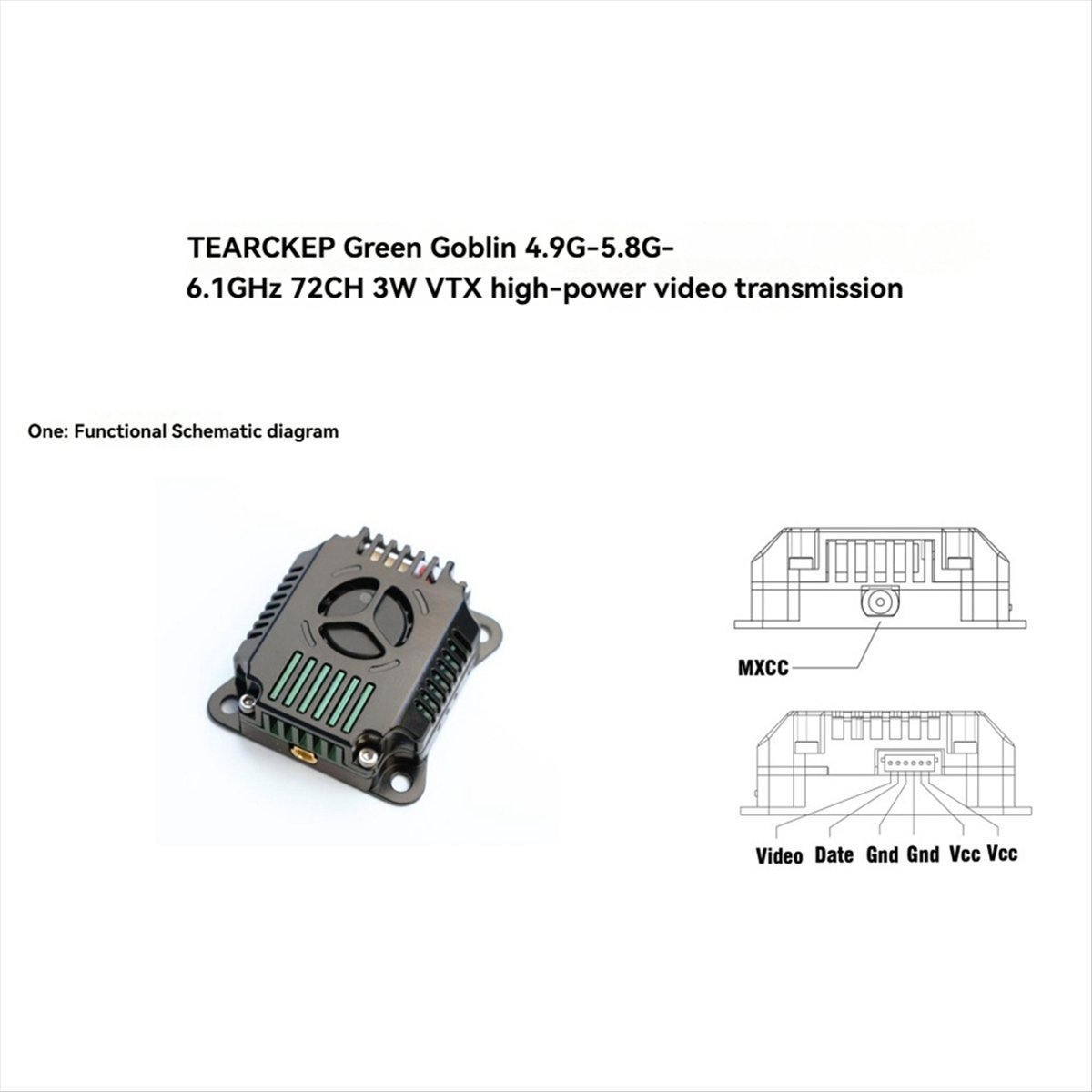 FPV-Traversiergerät 4,9 bis 6, – Analog Fpv Transmitter Bewertung und Preis