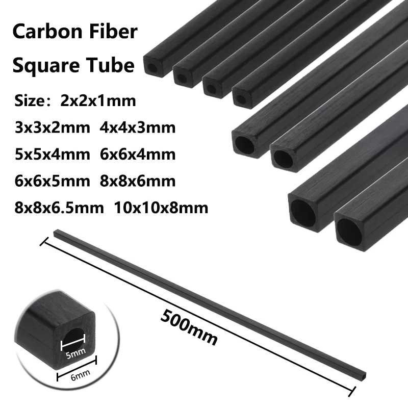 1-6 Stück 500mm Carbonfaser-Vi – Quadcopter Frame Bewertung und Preis