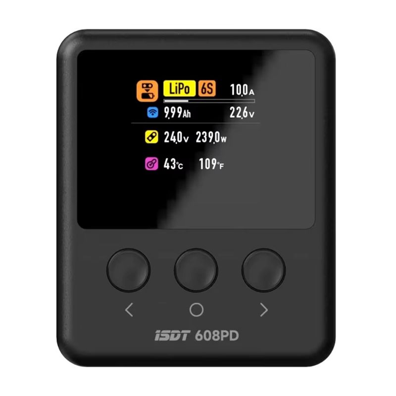 ISDT 608PD DC 240W/10A USB C 1 – Drone Smart Rc Bewertung und Preis