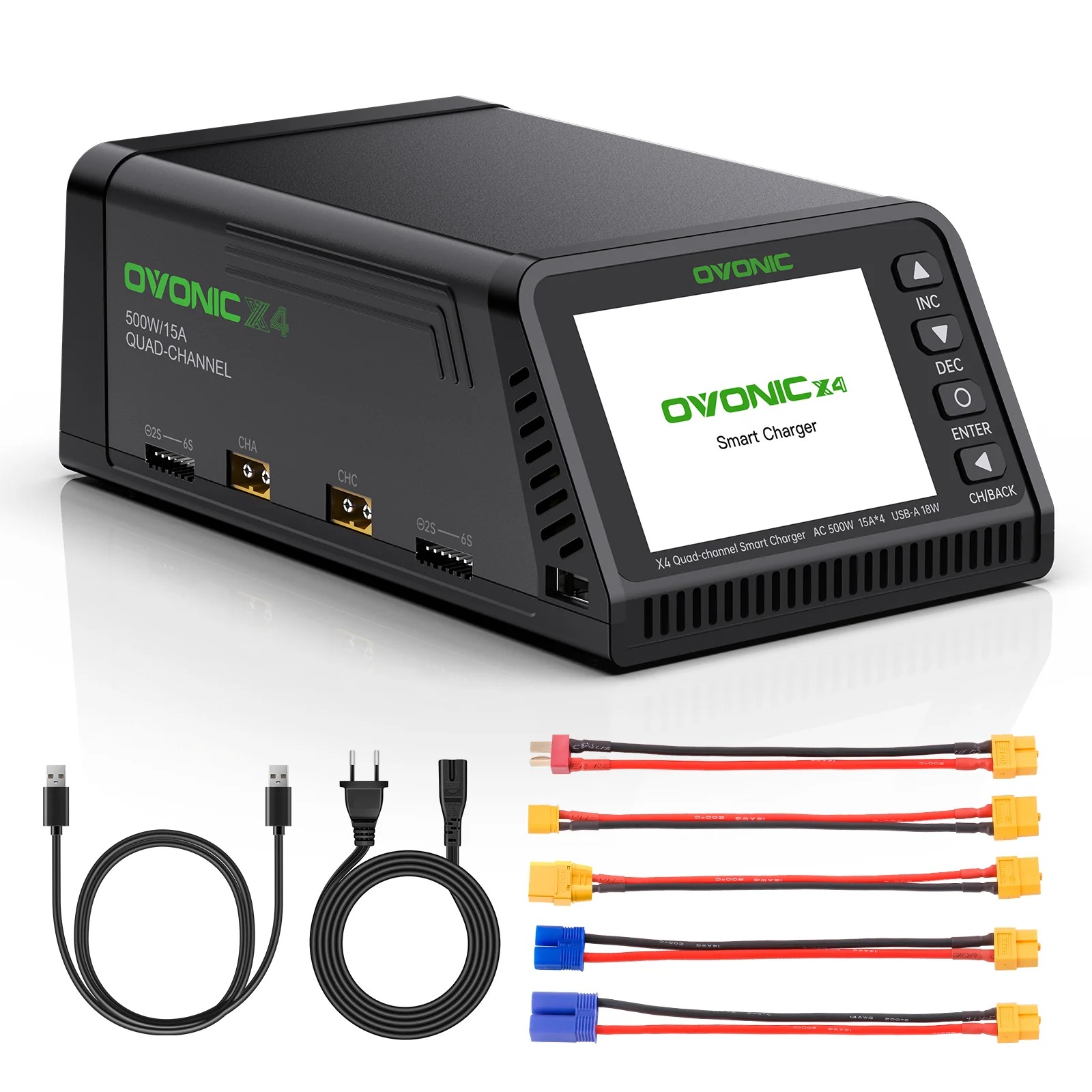 Ovonic X4 AC500W 4-Kanal Smart – Drone Smart Rc Bewertung und Preis
